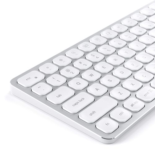 Satechi Aluminum Bluetooth Keyboard + Numpad SF/SWE - Silver