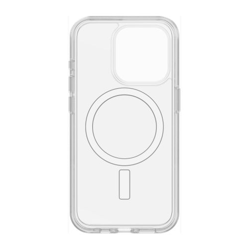 OtterBox Bundle Kit for iPhone 15 Plus - Symmetry Clear Case w/MagSafe, Premium Glass, USB-C 30W Wall Charger White