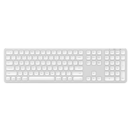 Satechi Aluminum Bluetooth Keyboard + Numpad SF/SWE - Silver