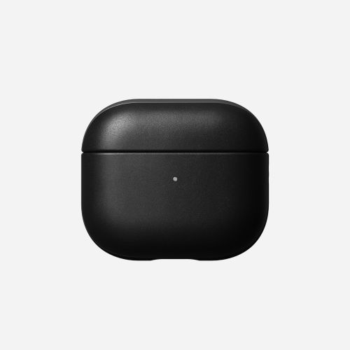 Nomad Modern Leather Case for AirPods (3Gen) Black