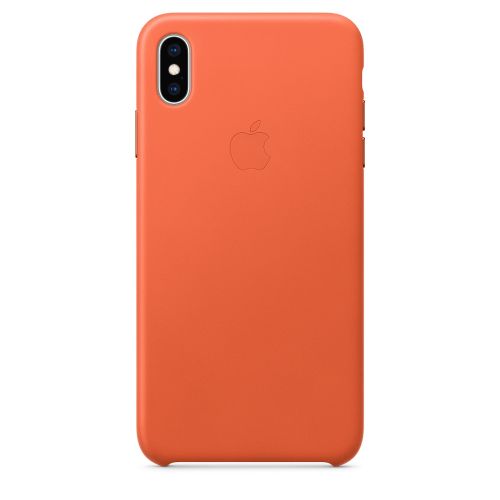 Apple iPhone XS Max Leather Case Sunset