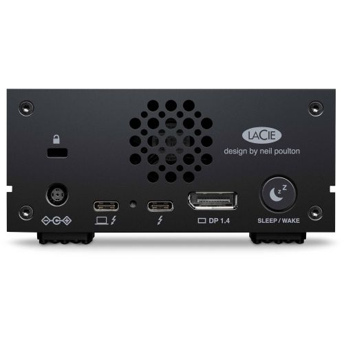 LaCie 1Big Dock 2TB SSD Pro + SD/CF Slot/DP/USB3.1/Thunderbolt 3 Black