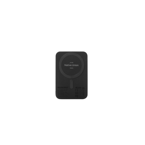 Native Union (Re)Classic Magnetic Wireless PowerBank 5000mAh/15W PD USB-C Black
