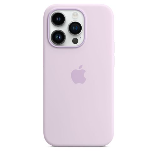 Apple iPhone 14 Pro Silicone Case w/MagSafe Lilac