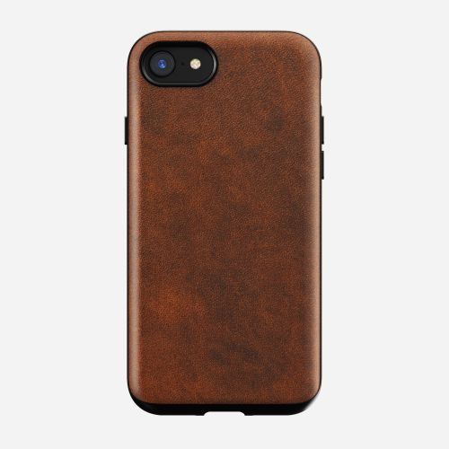 Nomad Rugged Leather Case iPhone 7/8/SE 2020 Rustic Brown