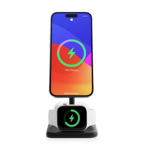 Twelve South HiRise3 Deluxe Wireless Charging + Magnetic Stand USB-C Black