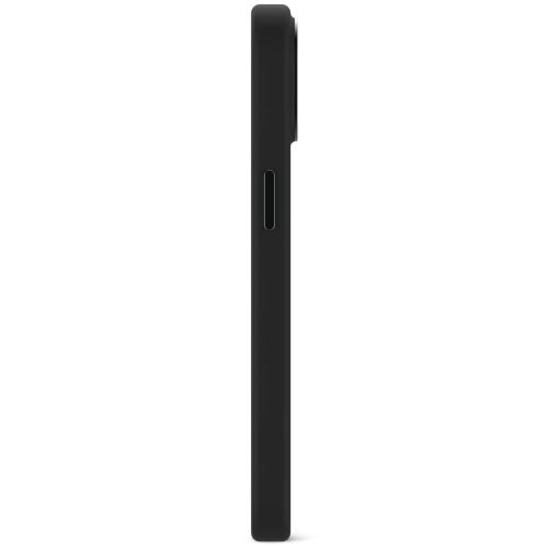 DECODED Silicone Backcover w/MagSafe for iPhone 15 Plus - Graphine Black