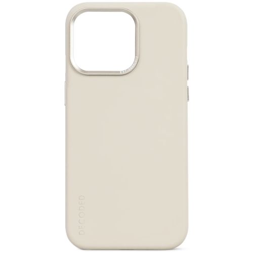 DECODED Leather Backcover w/MagSafe for iPhone 15 Pro Max - Clay