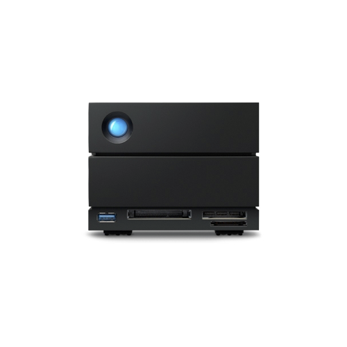 LaCie 2Big Dock 20TB 2-Bay RAID + SD/CF Slot/DP/USB3Hub/Dual Thunderbolt 3