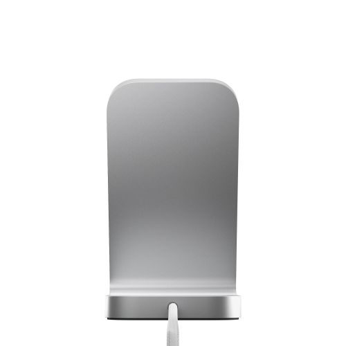 Nomad - Stand One - MagSafe Wireless Base Station USB-C - Silver