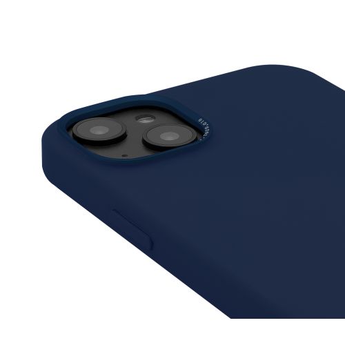 DECODED Silicone Backcover w/MagSafe for iPhone 14 Plus - Navy Peony