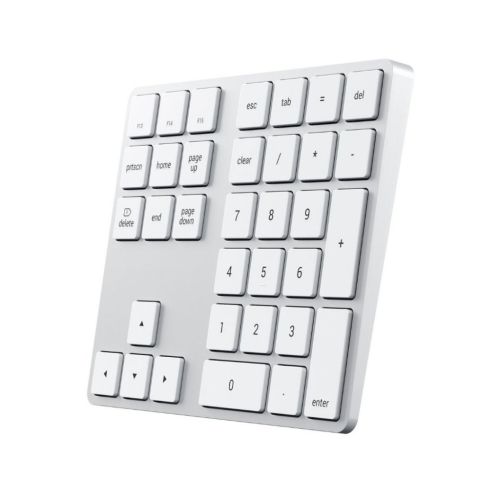 Satechi Wireless Extended Numeric Bluetooth Keypad Silver