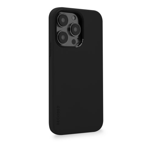 DECODED Silicone Backcover w/MagSafe for iPhone 14 Pro Max - Charcoal