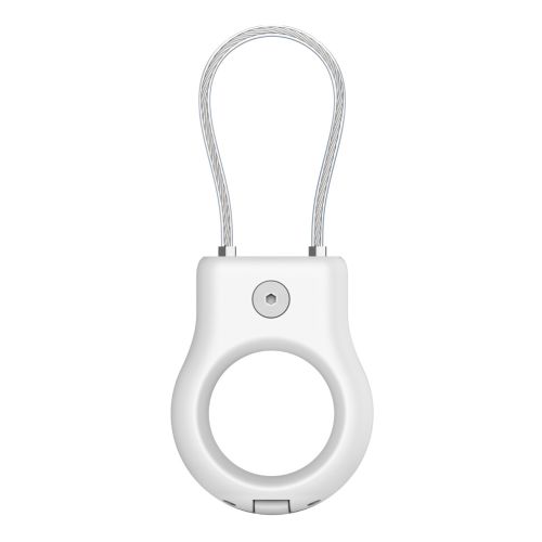 BELKIN Secure Holder with Wire Cable for AirTag - White