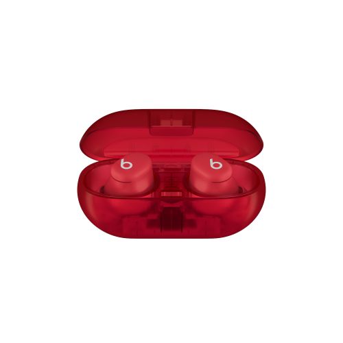 Beats Solo Buds True Wireless Earphones Transparent Red
