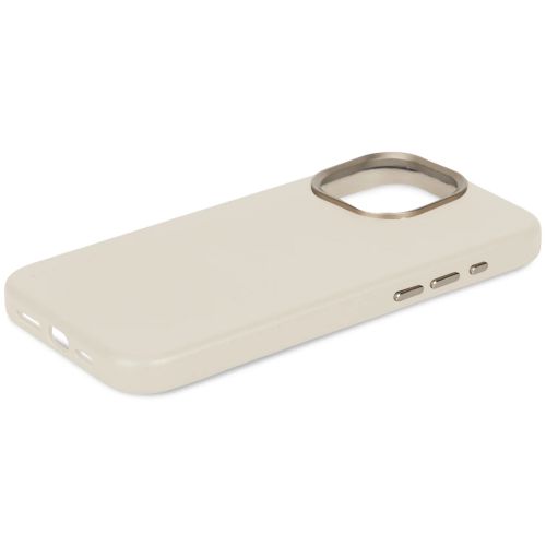 DECODED Leather Backcover w/MagSafe for iPhone 15 Pro Max - Clay