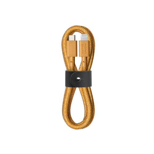 Native Union Belt USB-C Lightning Cable 1.2m Kraft Orange