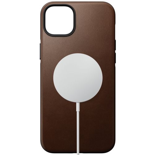 Nomad Modern Leather Case w/MagSafe iPhone 15 Pro - Brown