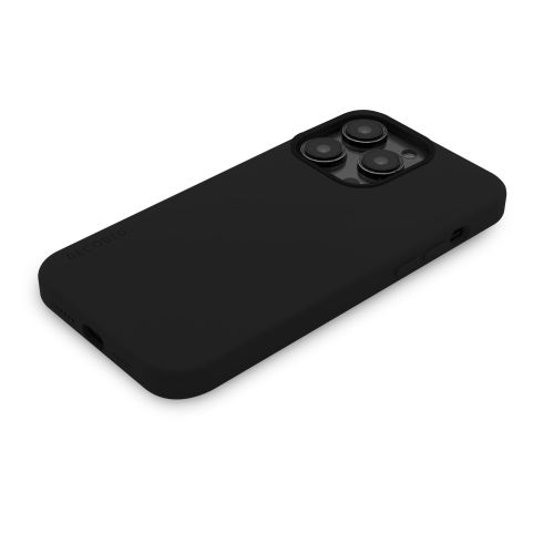 DECODED Silicone Backcover w/MagSafe for iPhone 14 Pro - Charcoal