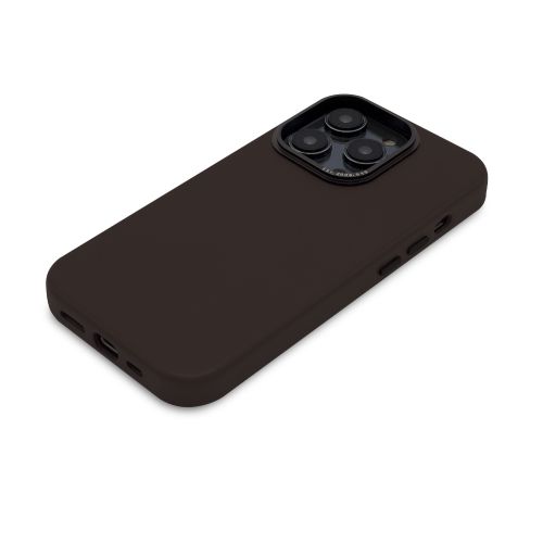 DECODED Leather Backcover w/MagSafe for iPhone 14 Pro - Chocolate Brown