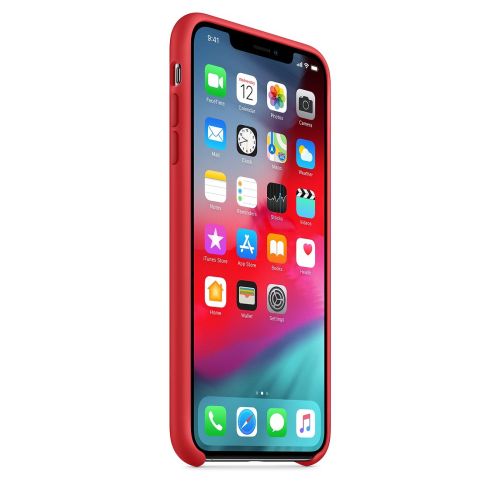 Apple iPhone XS Max Silicone Case (PRODUCT) RED