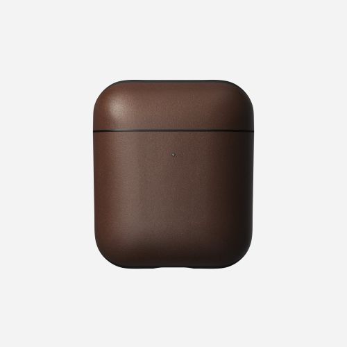 Nomad Modern Leather Case for AirPods (2Gen) Rustic Brown
