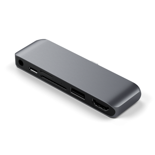 Satechi USB-C Mobile Pro Hub SD Adapter MacBook/iPad Air/Pro Space Grey