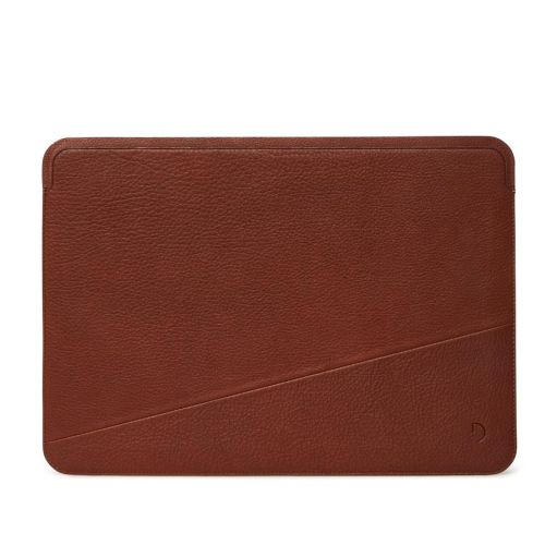 DECODED MacBook Pro/Air 13" Leather Frame Sleeve Cinnamon Brown
