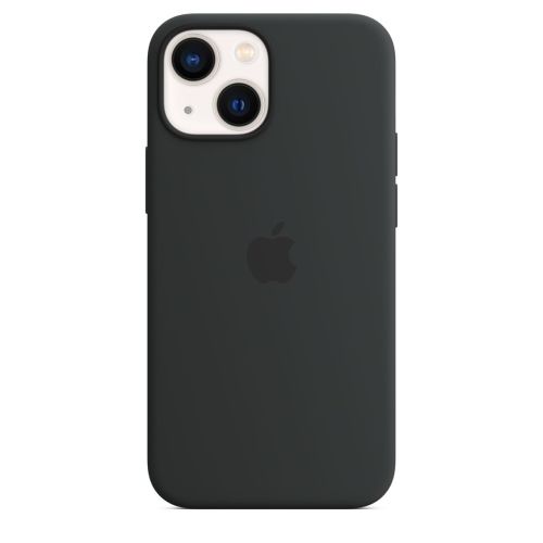 Apple iPhone 13 mini Silicone Case w/MagSafe Midnight
