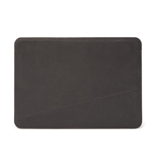 DECODED MacBook Pro/Air 13" Leather Frame Sleeve Antracite