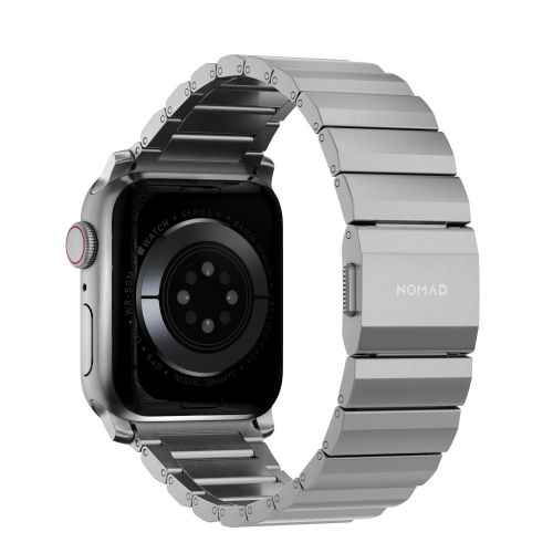 Nomad Watch 44/45/49mm Titanium Band Silver