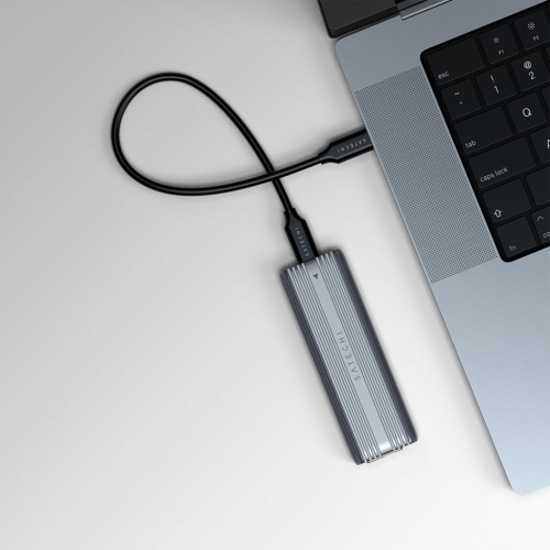 Satechi USB-C Aluminum M.2 NMVe / M.2 SSD Enclosure Space Grey
