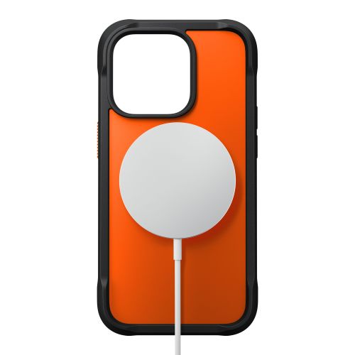 Nomad Rugged Case w/MagSafe iPhone 14 Pro - Ultra Orange