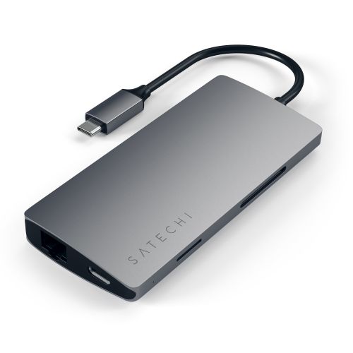 Satechi USB-C Aluminum MultiPort 4K HDMI Adapter Space Grey