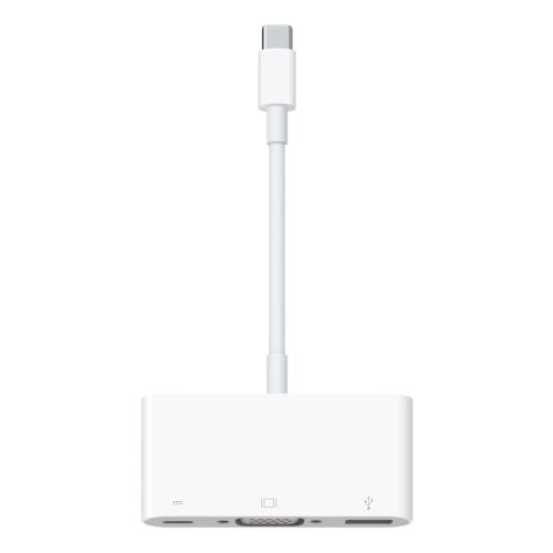 Apple USB-C VGA Multiport VGA/USB3 Adapter White