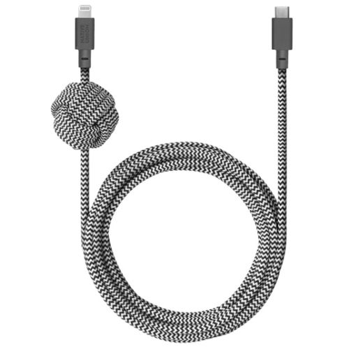 Native Union Night USB Lightning Cable 3,0m Zebra
