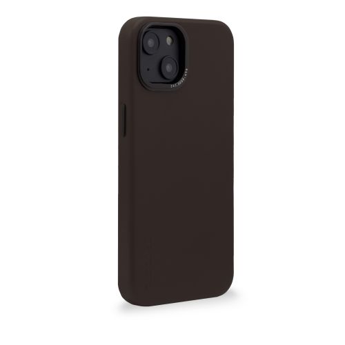 DECODED Leather Backcover w/MagSafe for iPhone 14 - Chocolate Brown