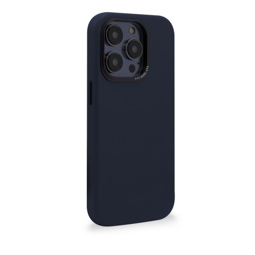 DECODED Leather Backcover w/MagSafe for iPhone 14 Pro Max - Navy