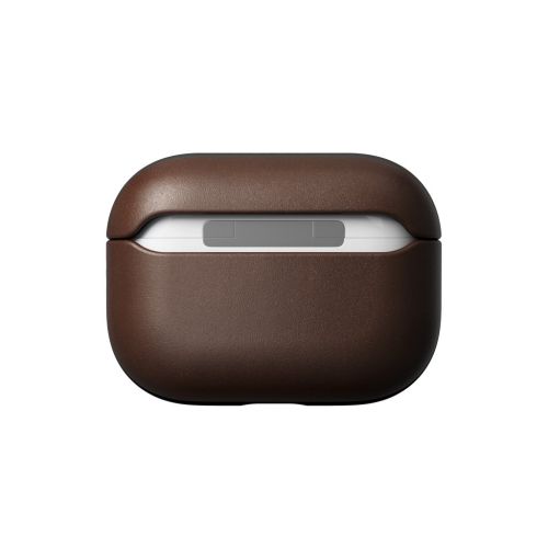 Nomad Modern Leather Case for AirPods Pro (2Gen) Rustic Brown