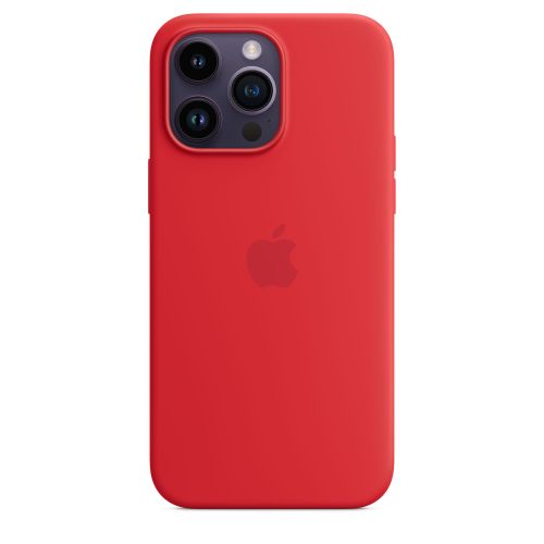 Apple iPhone 14 Pro Max Silicone Case w/MagSafe (PRODUCT)RED