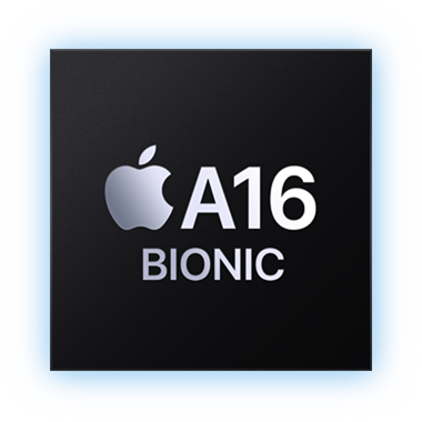 iPhone 15, jossa A16 Bionic ‑siru